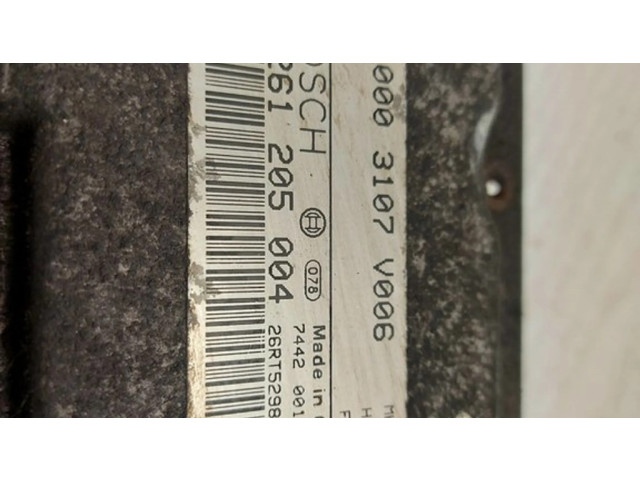 Блок управления двигателя 0261205004, 0003107V006 Smart ForTwo I