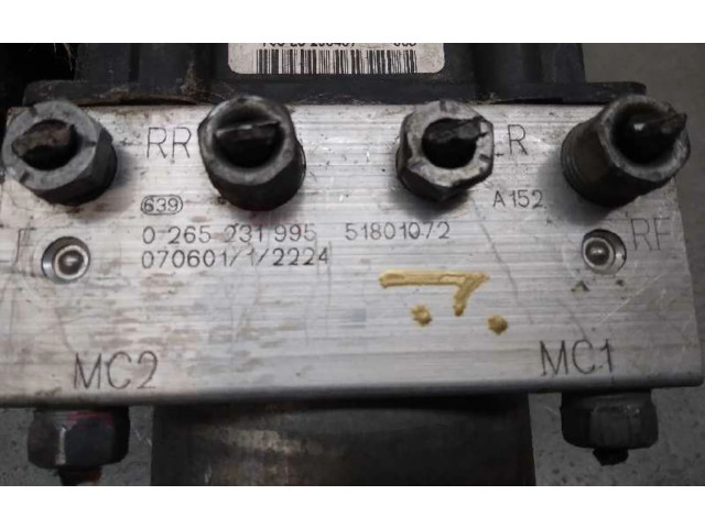 Блок АБС 51801072, 0265231995   Fiat  Linea   -  года