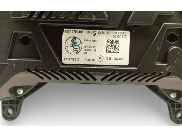 Přístrojová deska  Alfa Romeo Stelvio 2018 50551317  