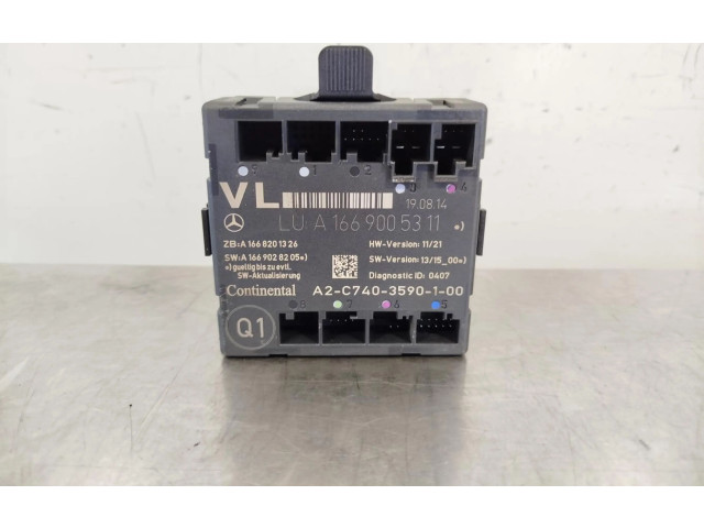 Блок управления двигателя A1669005311   Mercedes-Benz A W176