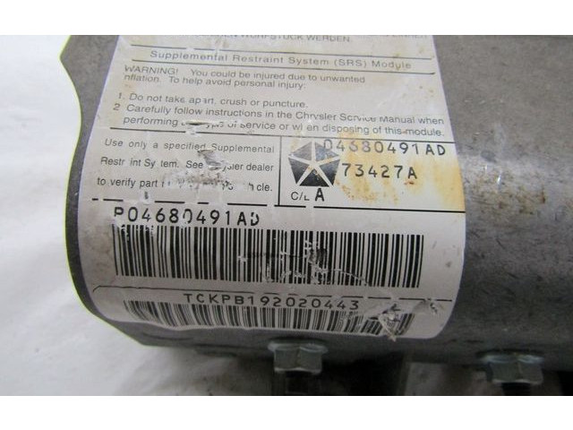 Надувная подушка для пассажира 04680491AD Chrysler Voyager