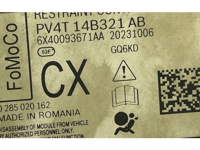 Блок подушек безопасности 0285020162, 6X40093671AA   Ford Puma