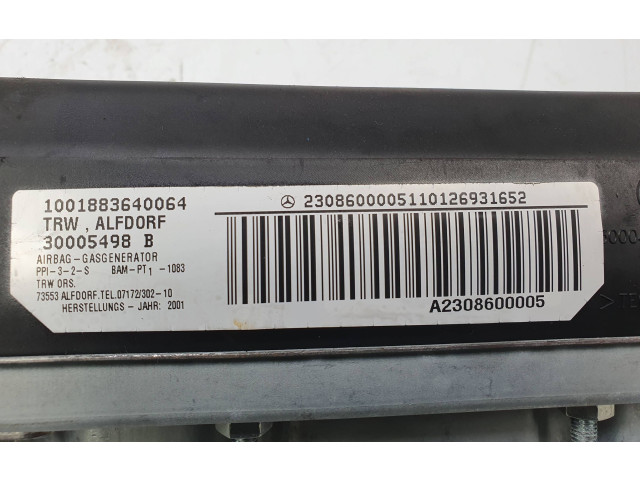 Подушка безопасности пассажира 2308600005   Mercedes-Benz SL R230