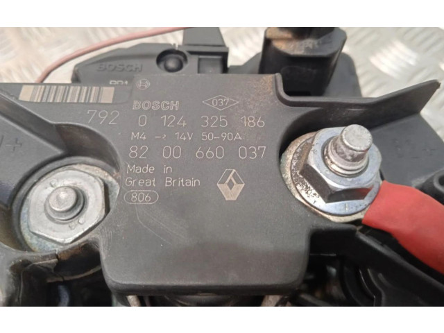 Генератор 0124325186   Renault Clio I      