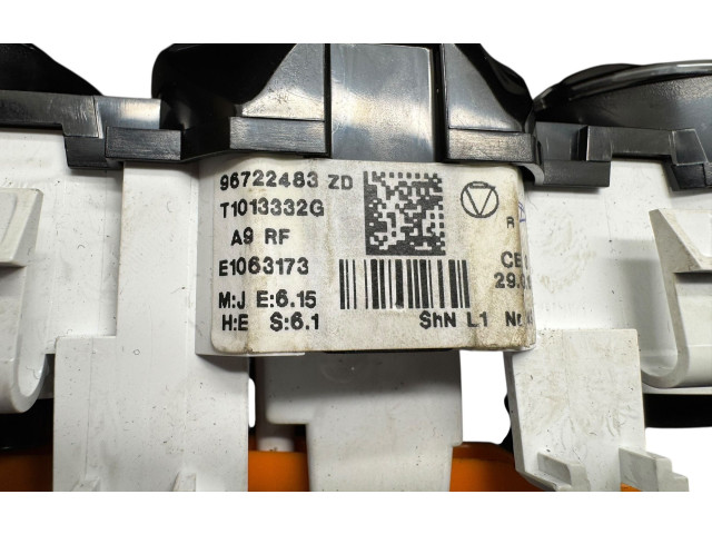 Блок управления климат-контролем 96722483ZD, E1063173   Peugeot 2008 I