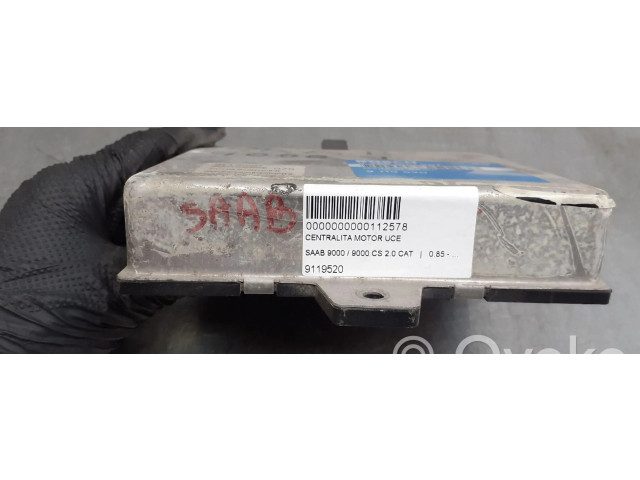 Блок управления двигателя 9119520, 0280000587 Saab 9000 CD