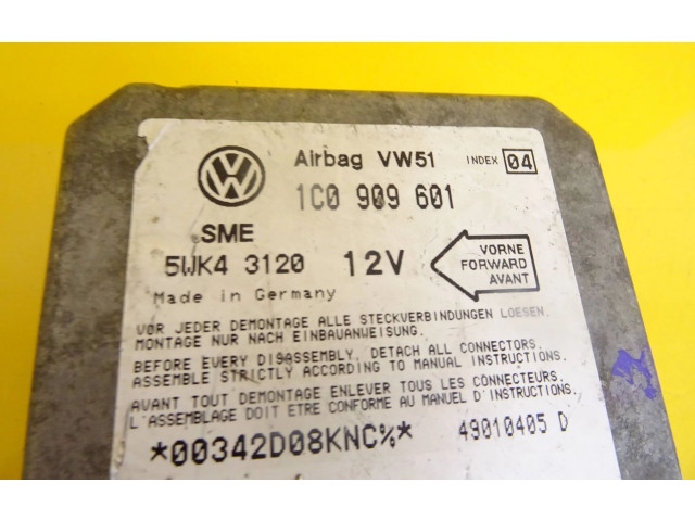 Блок подушек безопасности 1C0909601, 5WK43120   Skoda Octavia Mk1 (1U)