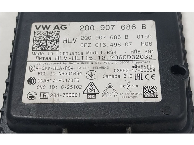 Блок управления 2Q0907686B, 2Q0907686B Skoda Karoq