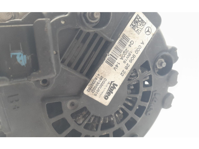 Генератор A0009062822, ALF090551VL   Mercedes-Benz GLC X253 C253      