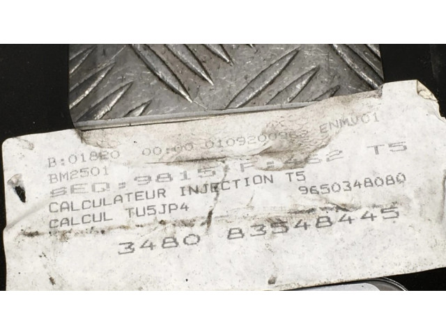 Řídící jednotka 0261208301, 9650348080   Peugeot 307 2004