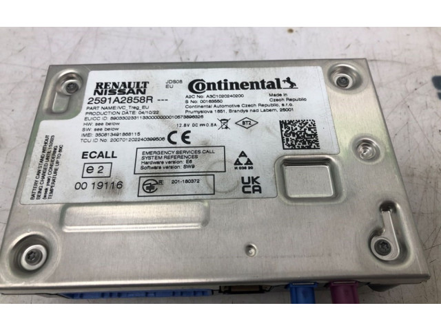 Блок управления навигации (GPS) 2591A2858R, 2591A0882R Renault Clio V