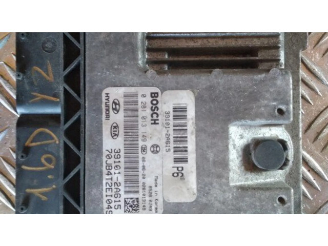Блок управления двигателя 0281013149, 391012A615 KIA Rio