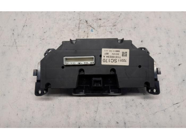 Блок управления климат-контролем 72311SC170, 98911CA1613   Subaru Forester SH