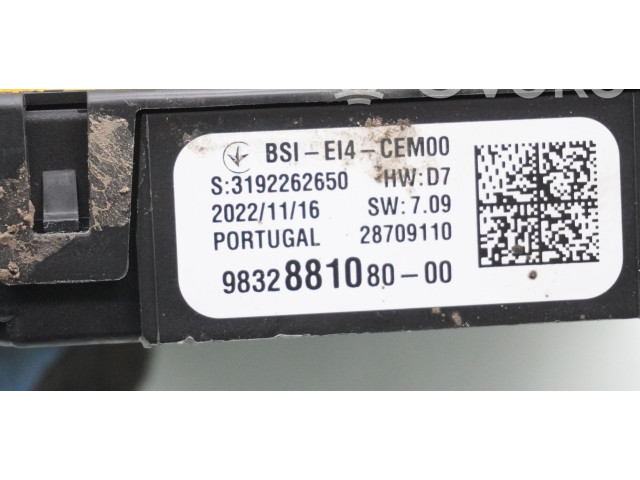 Блок предохранителей 9832881080, 9832881080 Peugeot 2008 II