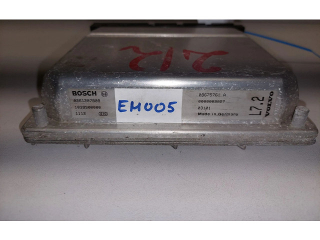 Блок управления двигателя 09496667A, 09496667 Volvo V70