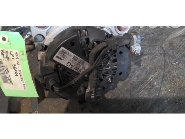 Генератор 06F903023F   Audi A3 S3 A3 Sportback 8P      