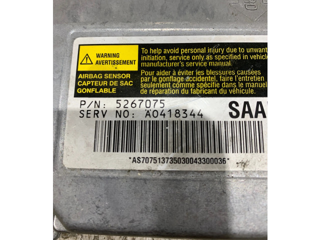 Блок подушек безопасности 5267075, A0418344 Saab 9-5
