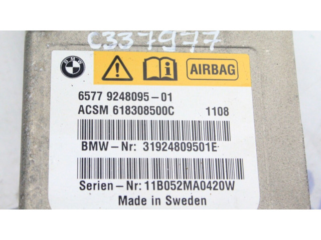 Блок подушек безопасности 9248095   BMW 5 GT F07