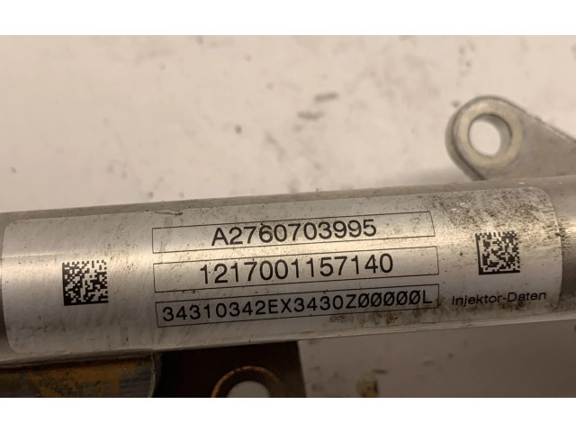 Vstřikovací lišta A2760703995, A2760780245 Mercedes-Benz C W204 pro benzínový motor 3.5 M 276.957