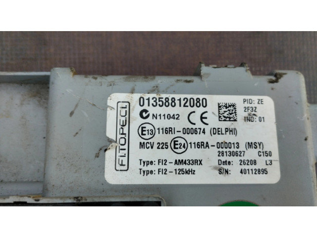 Комплект блоков управления 9665454780, V34P   Peugeot Bipper