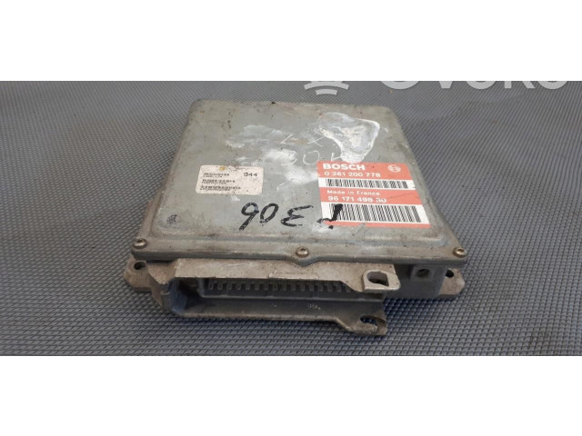Блок управления двигателем Блок управления 9617149880 Peugeot 306