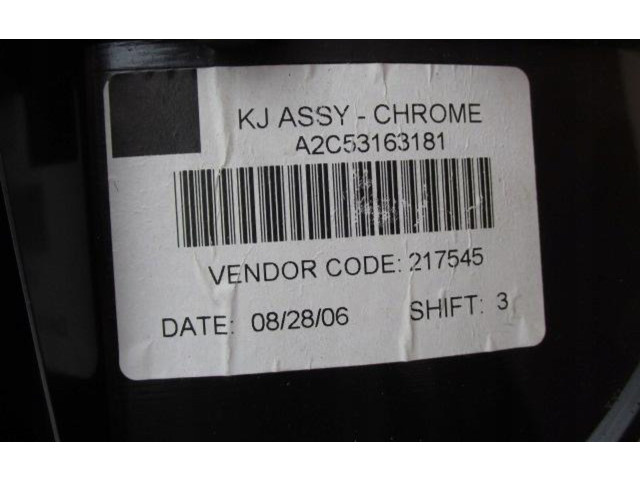 Панель приборов    Jeep Cherokee III KJ       