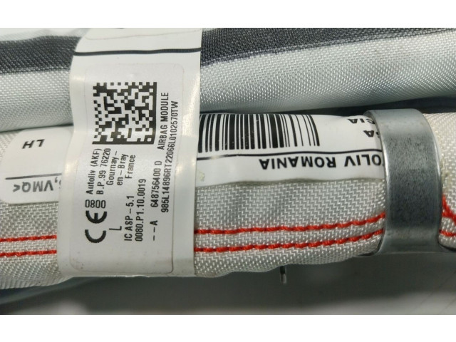 Подушка безопасности двери 985L14896RT Dacia Sandero