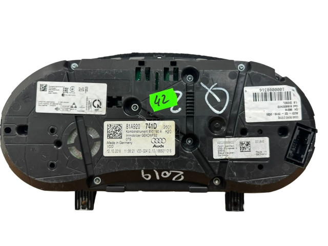 Панель приборов 81A920741D, 20162020 Audi Q2 -