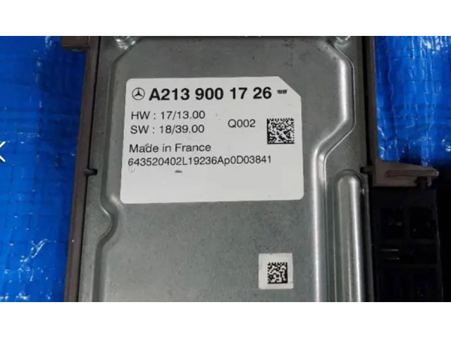 Блок управления A2139001726 Mercedes-Benz GLE W167