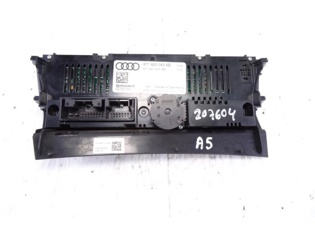 Блок управления климат-контролем 8T1820043AB   Audi A5 8T 8F