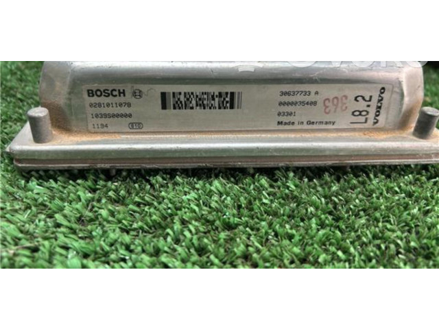 Блок управления двигателем Блок управления 0281011078 Volvo S60