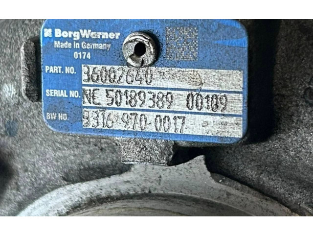 Турбина Volvo S60 36002640, 31293089