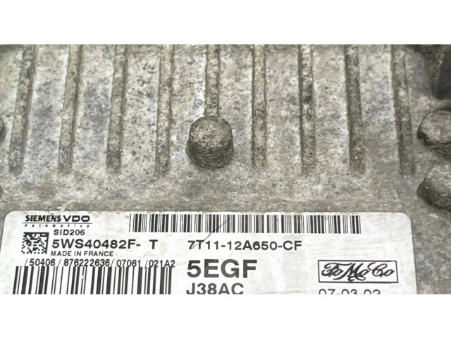 Блок управления двигателя 5WS40482F, 7T1112A650CF Ford Transit - Tourneo Connect