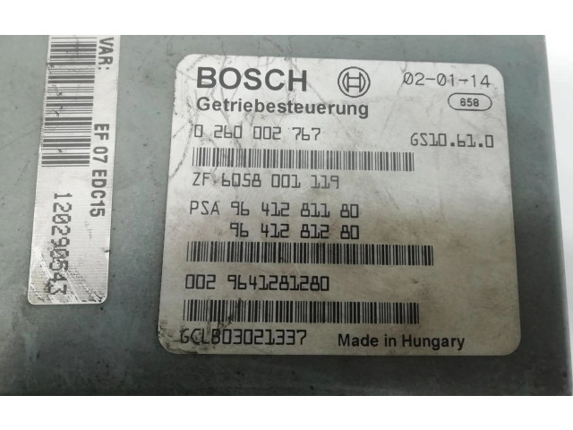 Блок управления коробкой передач 2529L8   Citroen C5