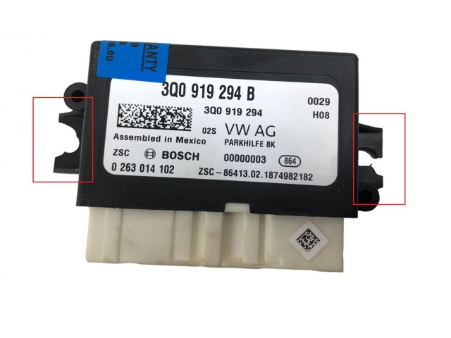 Блок управления парковки