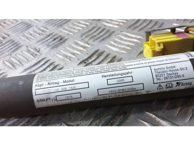 Боковая подушка безопасности 1K5880742E Volkswagen Jetta V