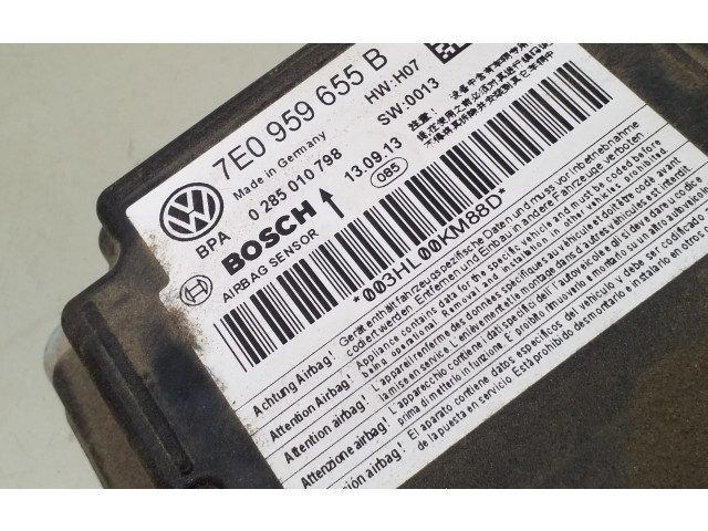 Блок подушек безопасности 7E0959655B, 0285010798   Volkswagen Caddy