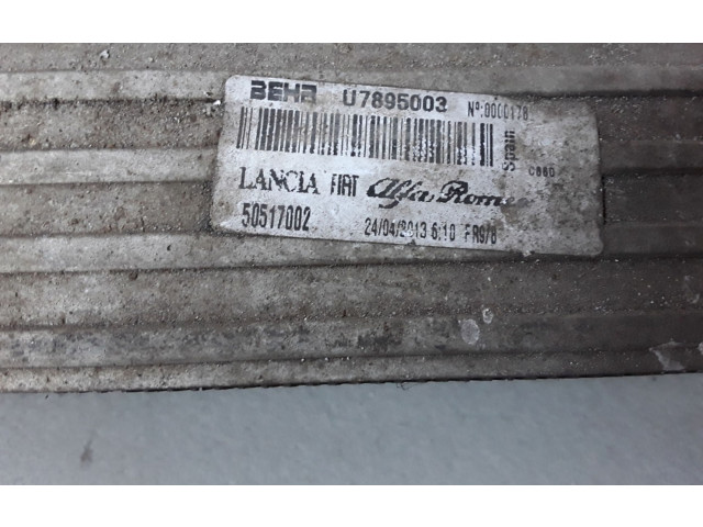 Интеркулер 50517002 Alfa Romeo Giulietta