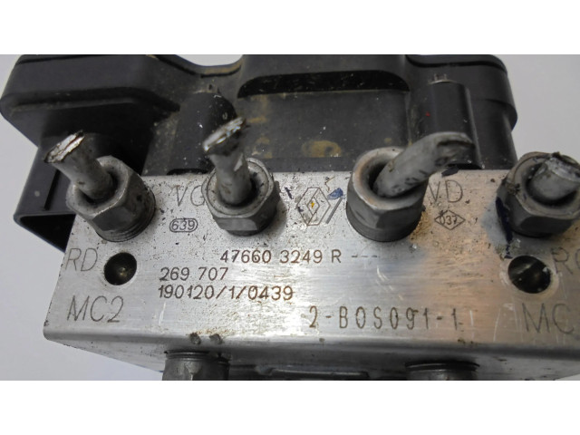 Блок управления АБС 476609055R, 0265956560   Dacia Sandero