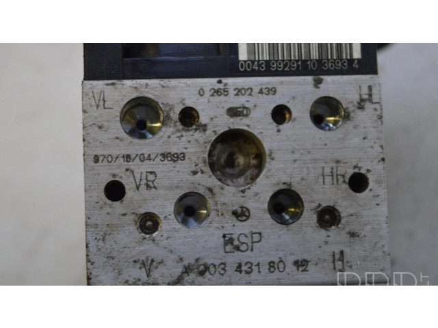 Блок АБС A0034318012 Mercedes-Benz S W220 1998-2006 года