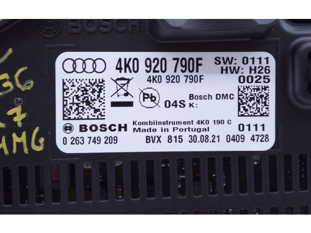 Řídící jednotka 4K0920790F, 0263749209 Audi Q7 4M 2020