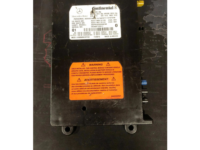 Блок управления голосом 2319002203 Mercedes-Benz ML W166