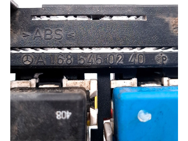   Pojistková skříňka 1685450240, A0025421319   Mercedes-Benz A W168 1997