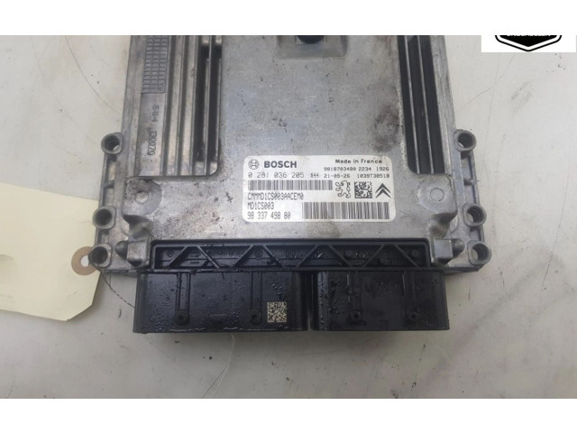 Блок управления двигателя 9833749880, 9833749880 Opel Combo E