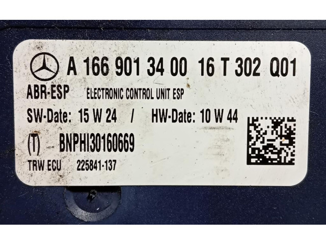 Блок управления АБС A1669013400, 651960   Mercedes-Benz GLE (W166 - C292)