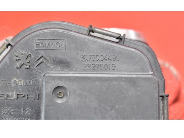 Дроссель 9673534480, 9673534480    Peugeot 208 2012 - 2019 года