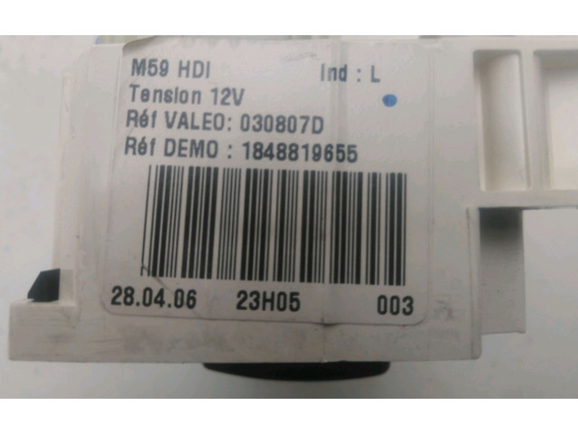 Блок управления климат-контролем 6451NJ   Citroen Berlingo