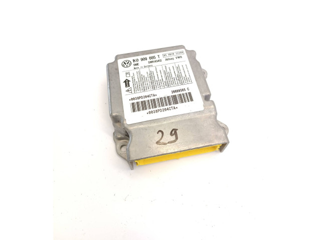 Блок подушек безопасности 1K0909605T, 5WK43412 Skoda Octavia Mk2 (1Z)