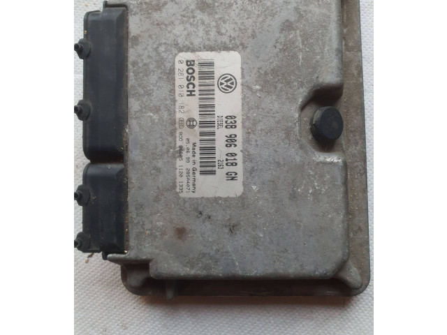 Блок управления двигателя 038906018GN, 0281010182 Skoda Octavia Mk1 (1U)