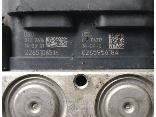 Jednotka ABS 2265106516, 2265106516   Fiat Punto Evo 2011